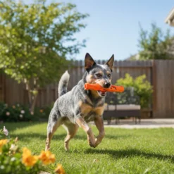 Chuckit! Pau mordedor de borracha laranja para cães