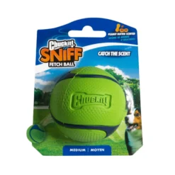 Chuckit! Sniff Fetch Bola com Sabor a Amendoim para cães
