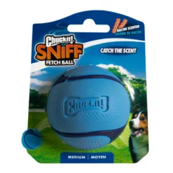 Chuckit! Sniff Fetch Bola com Sabor a Bacon para cães