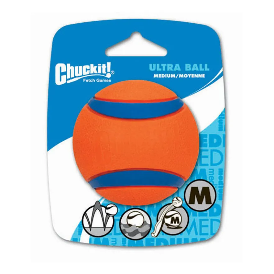 Chuckit! Ultra bola de borracha flutuante para cães