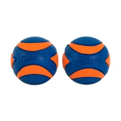 Chuckit! Ultra Squeaker Bola com som e efeito de salto para cães – Pack 2