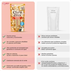 Churu Bites Biscoitos de frango para gatos