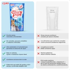 Churu Pops Palitos Receita de atum para gatos