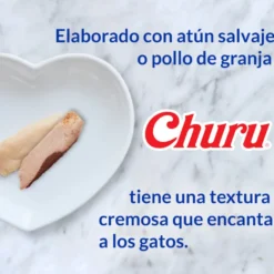 Churu Snack Cremoso de Atum com Frango para gatos