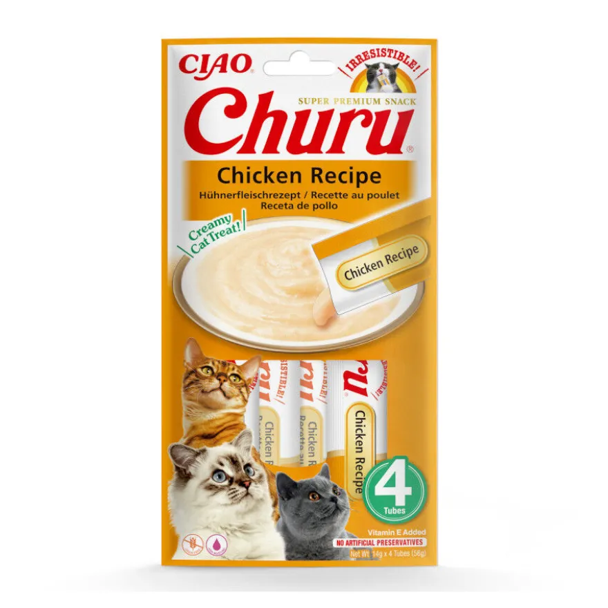 Churu Snack Cremoso de Frango para gatos
