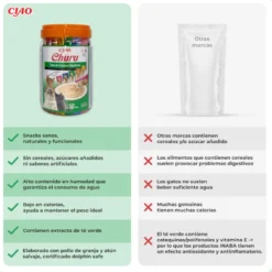 Churu Snack Cremoso Variedades de Atum e Frango para gatos – Pack 50