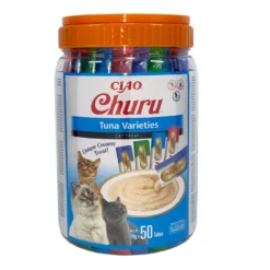 Churu Snack Cremoso Variedades de Atum para gatos
