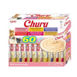 Churu Snack Líquido Variedades de Atum para Gatos