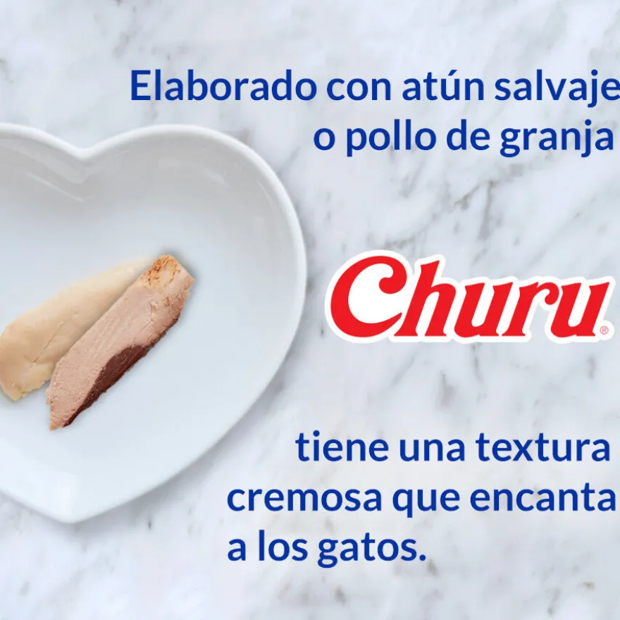 Churu Snack Líquido Variedades de Frango para Gatos