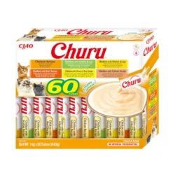 Churu Snack Líquido Variedades de Frango para Gatos