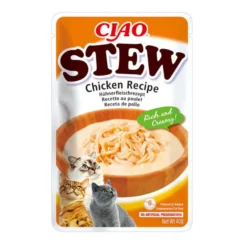 Churu Stew Comida húmida de Estufado de Frango para gatos