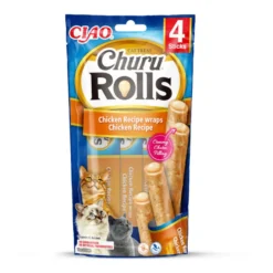Churu Sticks Rolls de Frango para gatos – Multipack 12
