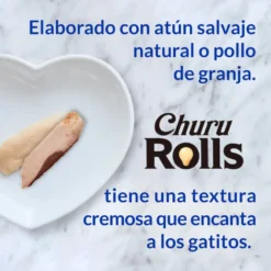 Churu Sticks Rolls de Frango para gatos – Multipack 12
