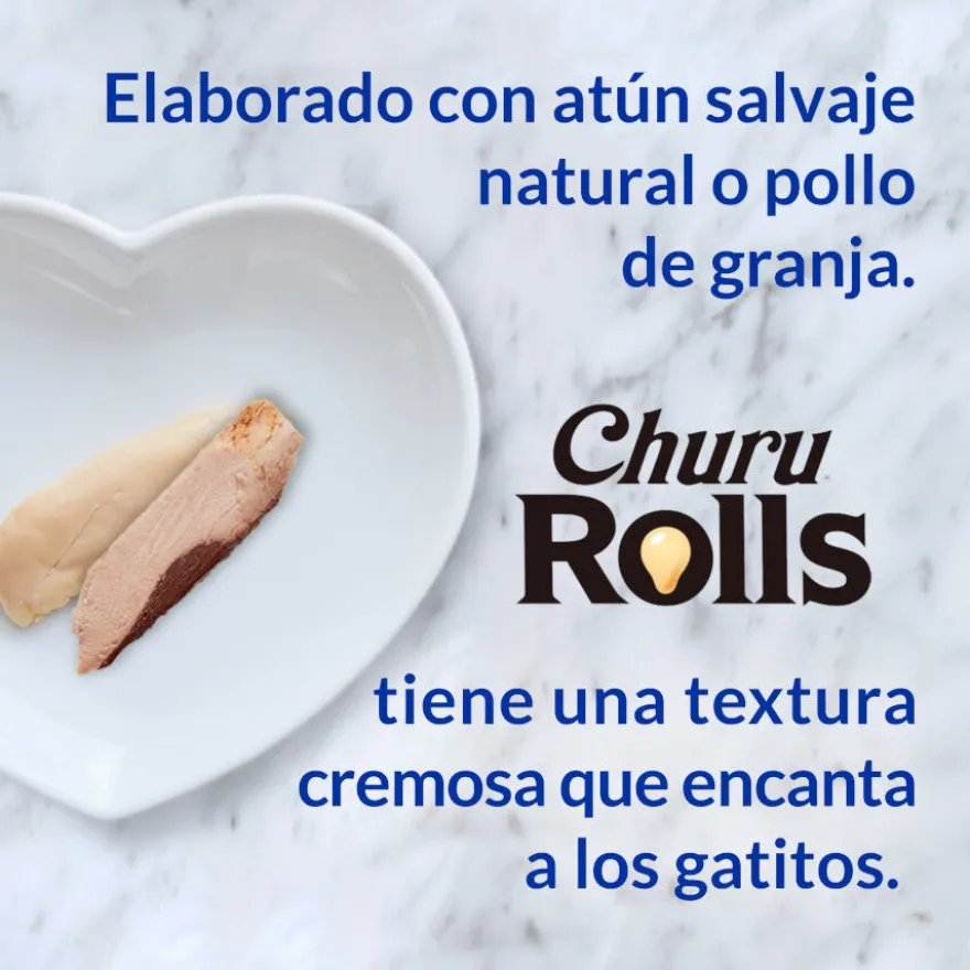 Churu Sticks Rolls de Frango para gatos – Multipack 12