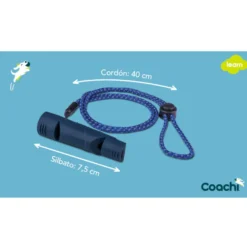 Coachi Apito de adestramento azul-marinho para cão