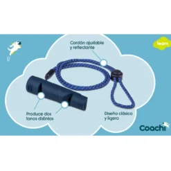 Coachi Apito de adestramento azul-marinho para cão