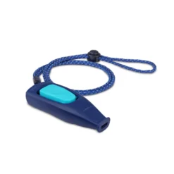 Coachi Cliker com apito azul claro para cão