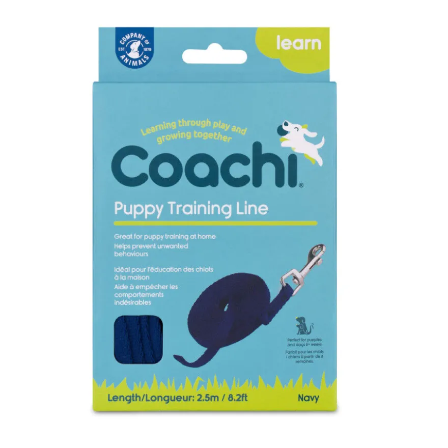 Coachi Trela de adestramento azul para cães