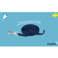 Coachi Trela de adestramento azul para cães