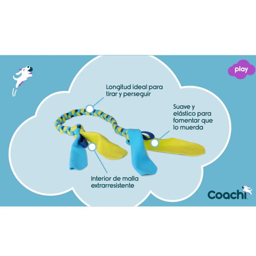 Coachi Tuggi Tug brinquedo de corda para cães