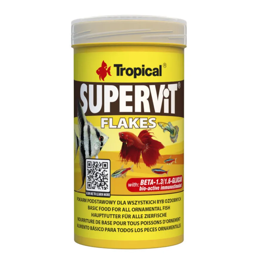 Comida de peixe Tropical Supervit Flakes
