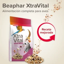 Comida para pássaros Beaphar XtraVital Premium para papagaios
