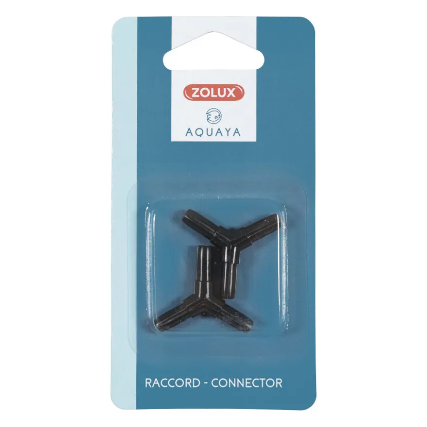 Conectores Zolux Aquaya Y para tubo de ar para aquários