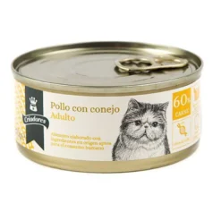 Criadores Adulto Frango e Coelho em lata para gatos
