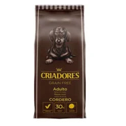Criadores Adulto Grain Free Borrego ração para cães de porte mini