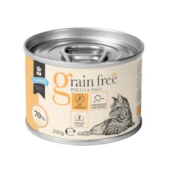 Criadores Adulto Grain Free Frango e Peru em lata para gatos