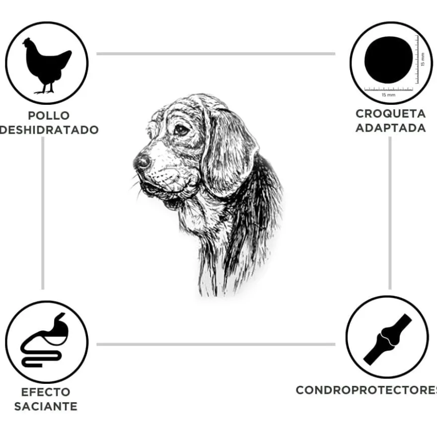 Criadores Adulto Light Frango ração para cães de porte médio e grande