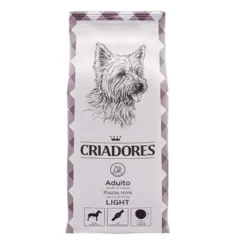 Criadores Adulto Light Frango ração para cães de porte mini