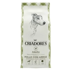 Criadores Adulto Ração de frango e arroz para cães de porte médio