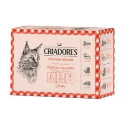 Criadores Alimento húmido de carne e peixe em saqueta para gatos Pack Poupança!