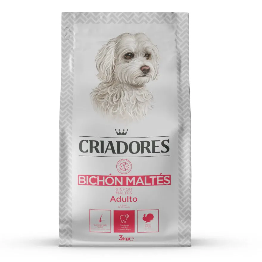 Criadores Bichón Maltês Peru ração para cães