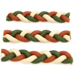Criadores Candy Twist guloseimas para cães tranças