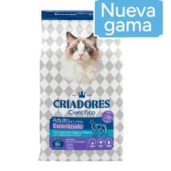 Criadores Científico Adulto Esterilizado Ração de peixe para gatos