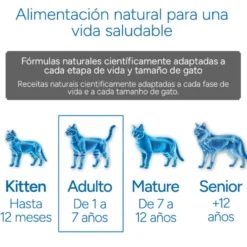 Criadores Científico Adulto Esterilizado Ração de peixe para gatos