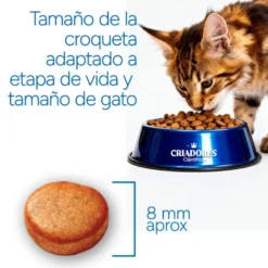 Criadores Científico Adulto Esterilizado Ração de peixe para gatos