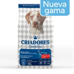 Criadores Científico Adulto Medium Ração de frango para cães