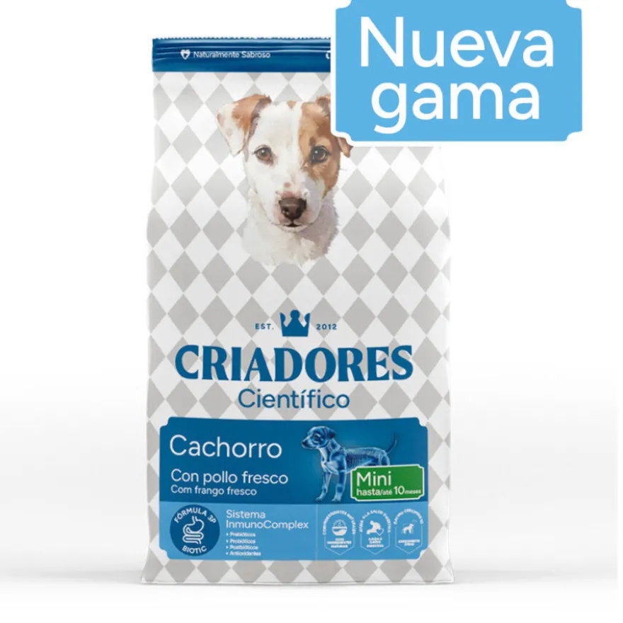 Criadores Científico Mini Ração de frango para cachorros