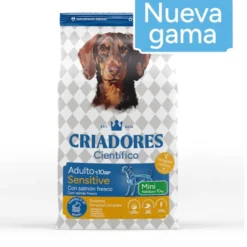 Criadores Científico Sensitive Adulto Mini Ração de salmão para cães