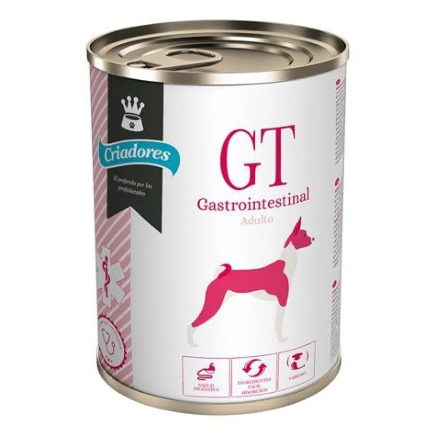 Criadores Dietetic Gastrointestinal Comida húmida em lata para cães