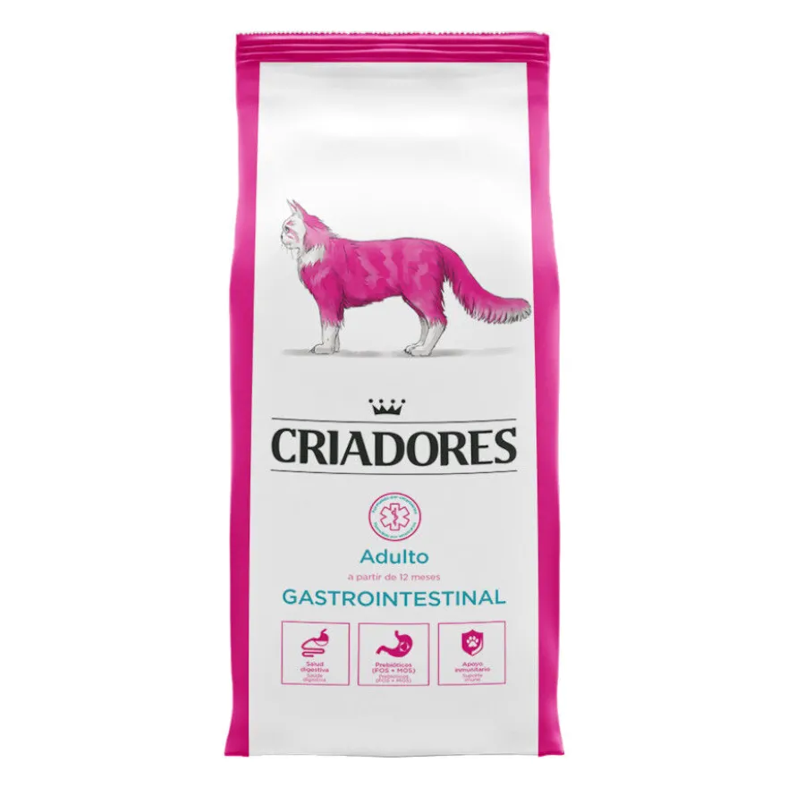 Criadores Dietetic Ração Gastrointestinal Dietética de Frango para gatos