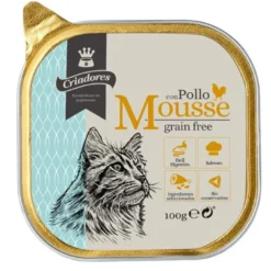 Criadores Grain Free Mousse de Frango terrina para gatos