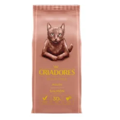 Criadores Grain Free Salmão ração gatos sem glúten