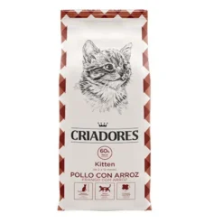 Criadores Kitten Frango e Arroz ração para gatinhos