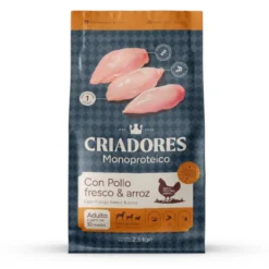Criadores Monoproteico Adulto Ração de frango para cães