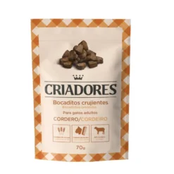 Criadores Snacks Crocantes de Cordeiro para gatos