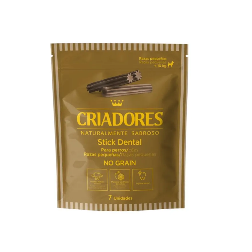 Criadores Snacks Dentários Grain Free para cães de raça pequeña